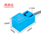 3 Wire Q18 DC Rectangular Inductive Proximity Sensor Plastic Tube Replace SN04 Sensor
