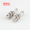 Full Metal Cylindrical Inductive Proximity Sensor Switch DC M18 With M12 Plug Connection