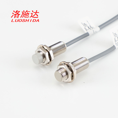 10-30VDC Cylindrical Inductive Proximity Sensor Switch 3 Wire M12 Shorter Metal Tube 35mm Length