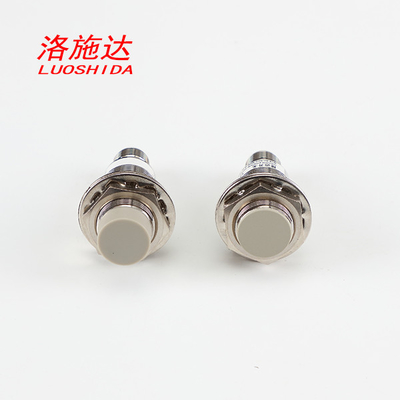 Metal Tube Cylindrical Inductive Proximity Sensor 10-30VDC DC 3 Wire M18 Shorter Body With M12 4 Pin Plug
