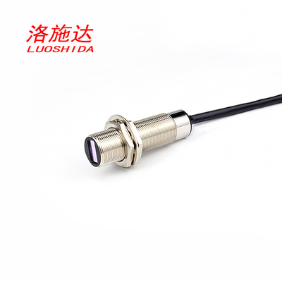 M18 Diffuse Laser Proximity Sensor Switch For Position Measurement NPN PNP Output