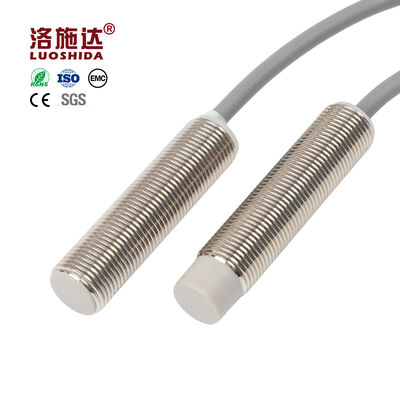 M12 Induktiver Näherungssensor Standard Zylindrische Bauform Bündig/Nicht-Bündig 2-10mm Erfassung NPN/PNP NO/NC 10-30V
