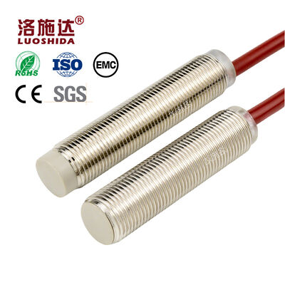 High Temperature NPN/PNP 10-36VDC M12 Non-flush Inductive Proximity Sensor 2/4mm Sensing Distance 3-Wire