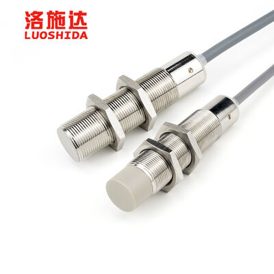 M18 Capacitive Proximity Sensor for Liquid Tank Water Level Monitoring with Stainless Steel Housing 5mm 8mm 16mm Sensing Distance NPN PNP Output