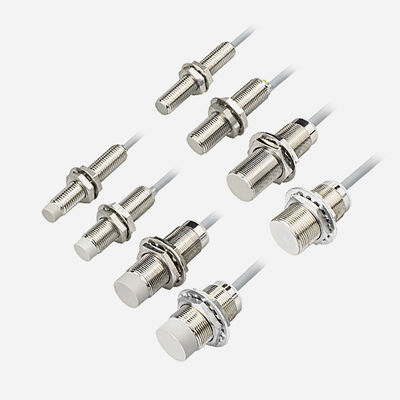M8 M12 M18 M30 Cylindrical Inductive Proximity Sensor Flush Non-Flush 1.5mm-15mm Range NPN PNP NO NC 10-30VDC for CNC Spindle Origin Homing