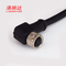 M8 Female Cable Connector Fitting 90 Degree Angle Connector Cable For All M8 3 Pins Connector Proximity Sensor