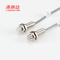 M12 DC 10-30V Cylindrical M12 Inductive Proximity Sensor Swtich With Cable Type