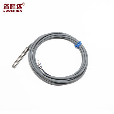 Loushida D6.5 3-wire 1mm 8mm Non/flush Mount Capacitive Proximity Sensor with NPN/PNP Outputs for Metal Detection