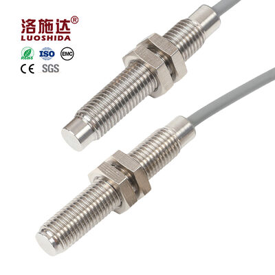 High Precision 2M Cable NPN/PNP Output M8 Stainless Steel Metal Face Inductive Proximity Sensor