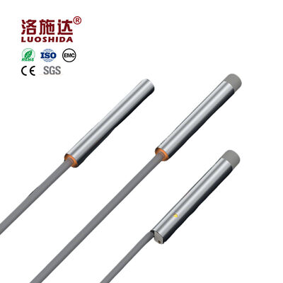 D6.5 Metal Tube Capacitive Proximity Switch Sensor, Capacitive sensor without threads, stainless steel pipe fitting