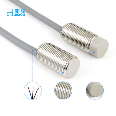 LUOSHIDA 24V DC Ultra Short Inductive Ranging Distance Industrial Proximity Sensor Switch Screw Installation M8