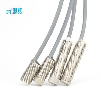 LUOSHIDA 24V DC Ultra Short Inductive Ranging Distance Industrial Proximity Sensor Switch Screw Installation M8