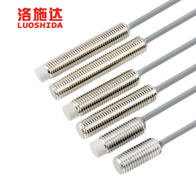 LUOSHIDA 24V DC Ultra Short Inductive Ranging Distance Industrial Proximity Sensor Switch Screw Installation M8