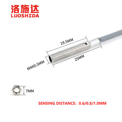 LUOSHIDA I1S030.6NO DC 3-Wire Bracket Mounting NPN PNP Output Small Size Sample Available inductive Proximity Sensor