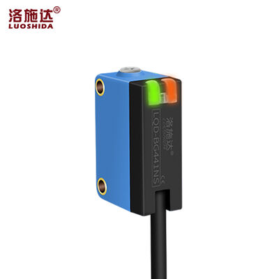 Luoshida LQD-BG441NS NPN PNP Background Suppression Diffuse Photoelectric Laser Photocell Sensor Bracket Mounted Square Series
