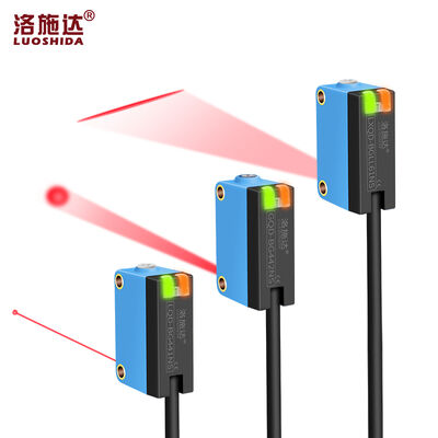 Luoshida LQD-BG441NS NPN PNP Background Suppression Diffuse Photoelectric Laser Photocell Sensor Bracket Mounted Square Series