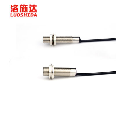 Nickel Plated M12 M18 Diffuse Laser Sensor for Object Detection Equipment with Tiny 2mm Light Spot