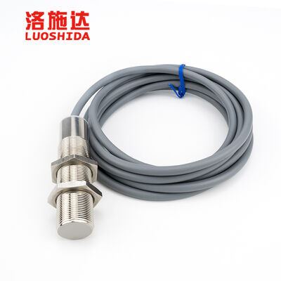 M18 Capacitive Proximity Sensor for Liquid Tank Water Level Monitoring with Stainless Steel Housing 5mm 8mm 16mm Sensing Distance NPN PNP Output