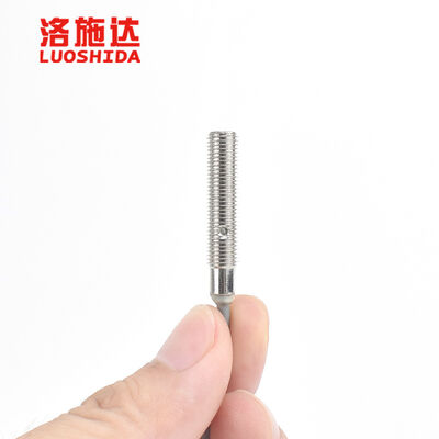 M6 Flush small Inductive Proximity Sensor IP67 Stainless Steel Housing Anti‑interference 2m Cable for Automated Metal Detection