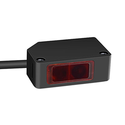 LUOSHIDA Retro‑reflective Photoelectric Sensor 30‑3000mm Adjustable Sensing Distance NPN PNP Normally Open Normally Closed 12‑24VDC For Packaging Conveyor Belt Object Detection