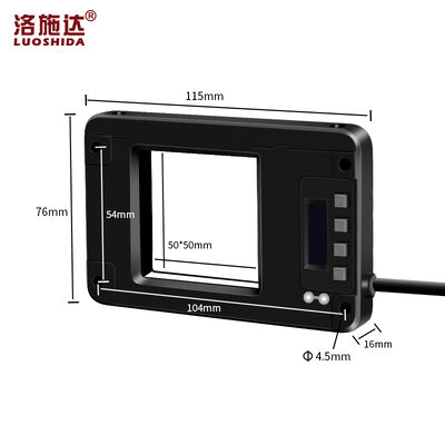 LUOSHIDA PG602 Integrated Window Blanking Counting Sensor 0.3mm Minimum Detection DC10‑30V NPN Output For Vibrating Bowl Small Parts Counting Machine