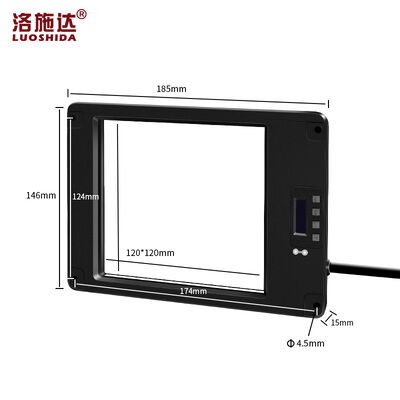 LUOSHIDA PG602 Integrated Window Blanking Counting Sensor 0.3mm Minimum Detection DC10‑30V NPN Output For Vibrating Bowl Small Parts Counting Machine