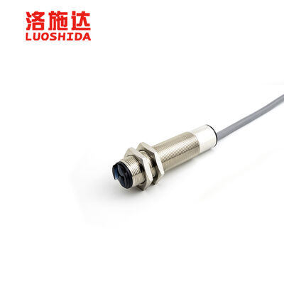 M12 M18 Threaded Diffuse Photoelectric Sensor, Adjustable Detection Distance for Object Presence Detection