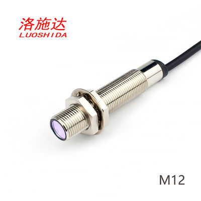M12 Proximity Switch Diffuse Laser Proximity Sensor Switch 300mm Distance Adjustable Laser Measurement